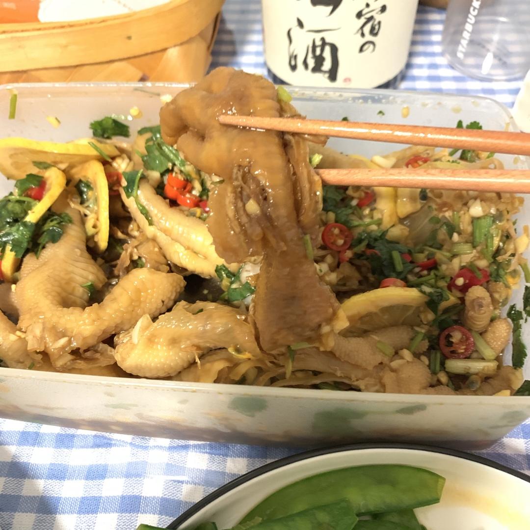 超好吃的🍋酸辣凤爪