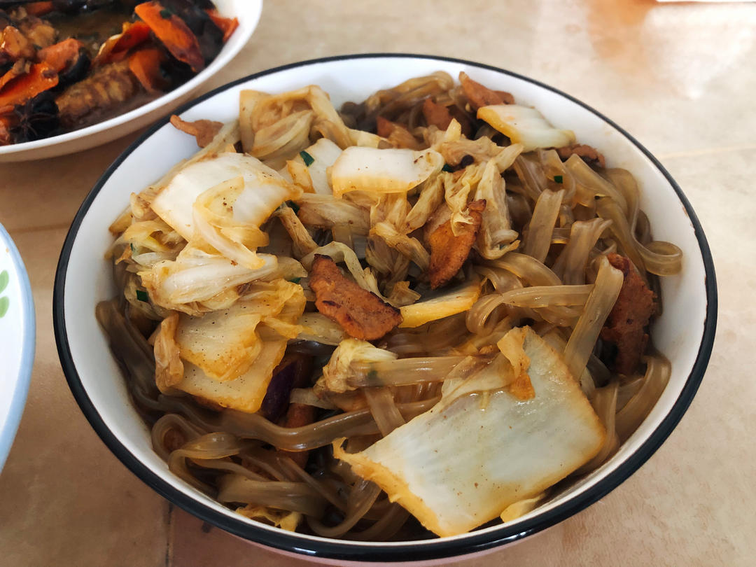 白菜炖粉条