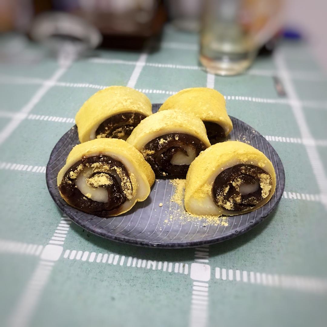 恣意忘形-好做的驴打滚/豆面糕/如何做黄豆粉