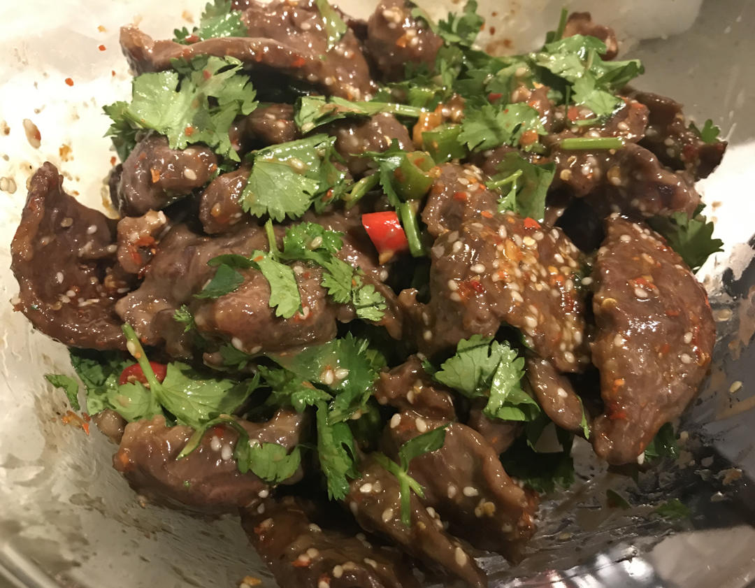 这个太绝了｜香菜拌牛肉‼️巨好吃