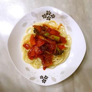 超简单的番茄意大利面的做法 步骤9