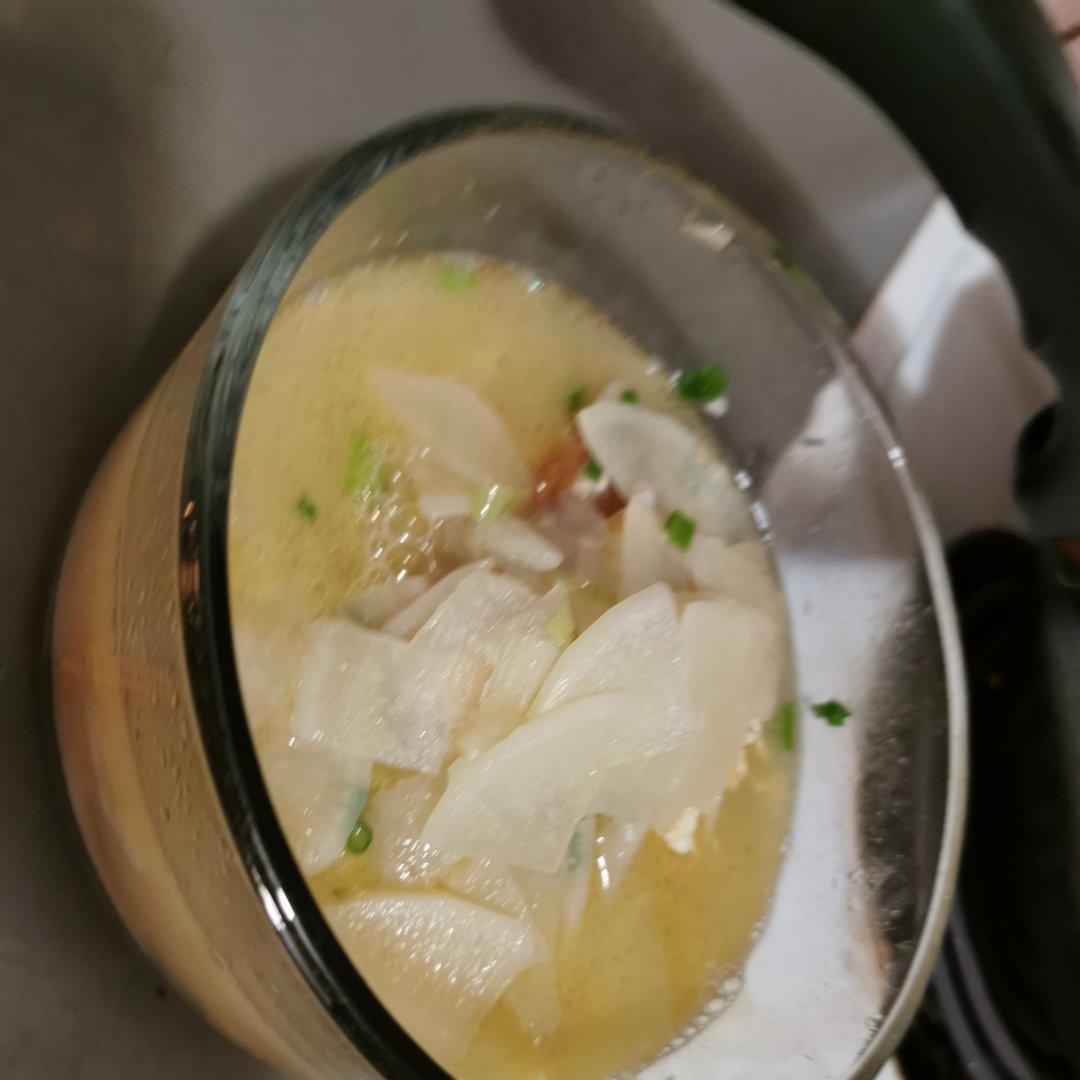 鸡蛋🥚萝卜汤！