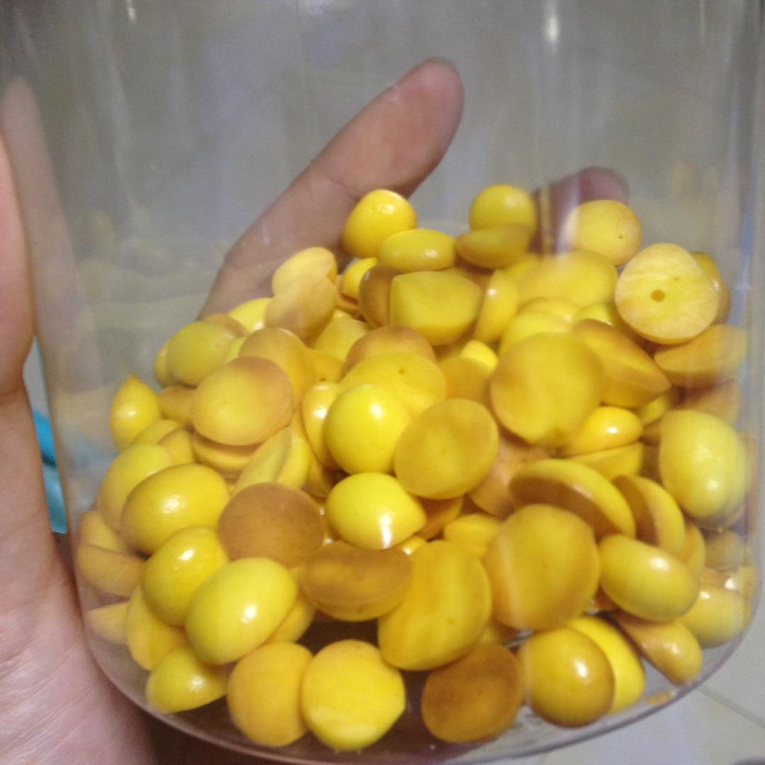 入口即化的无添加蛋黄溶豆