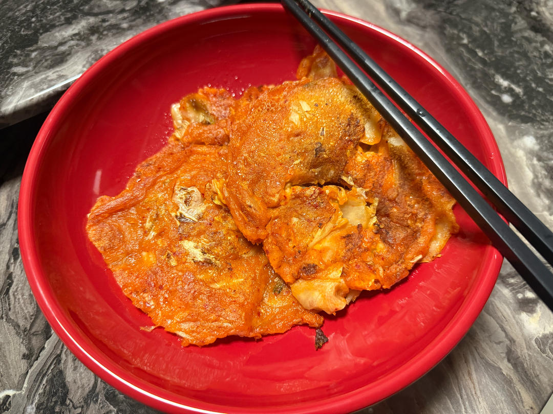 超简单正宗韩国泡菜饼