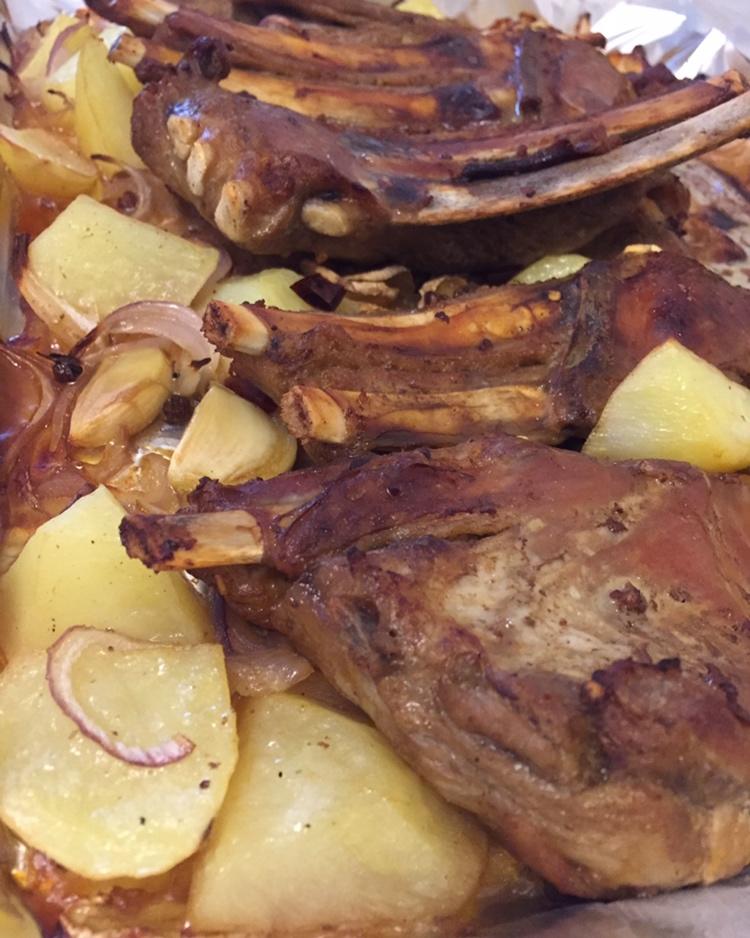 家庭烤羊排（最简单做法）