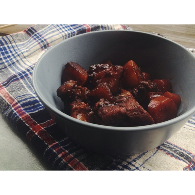 胡萝卜土豆炖排骨