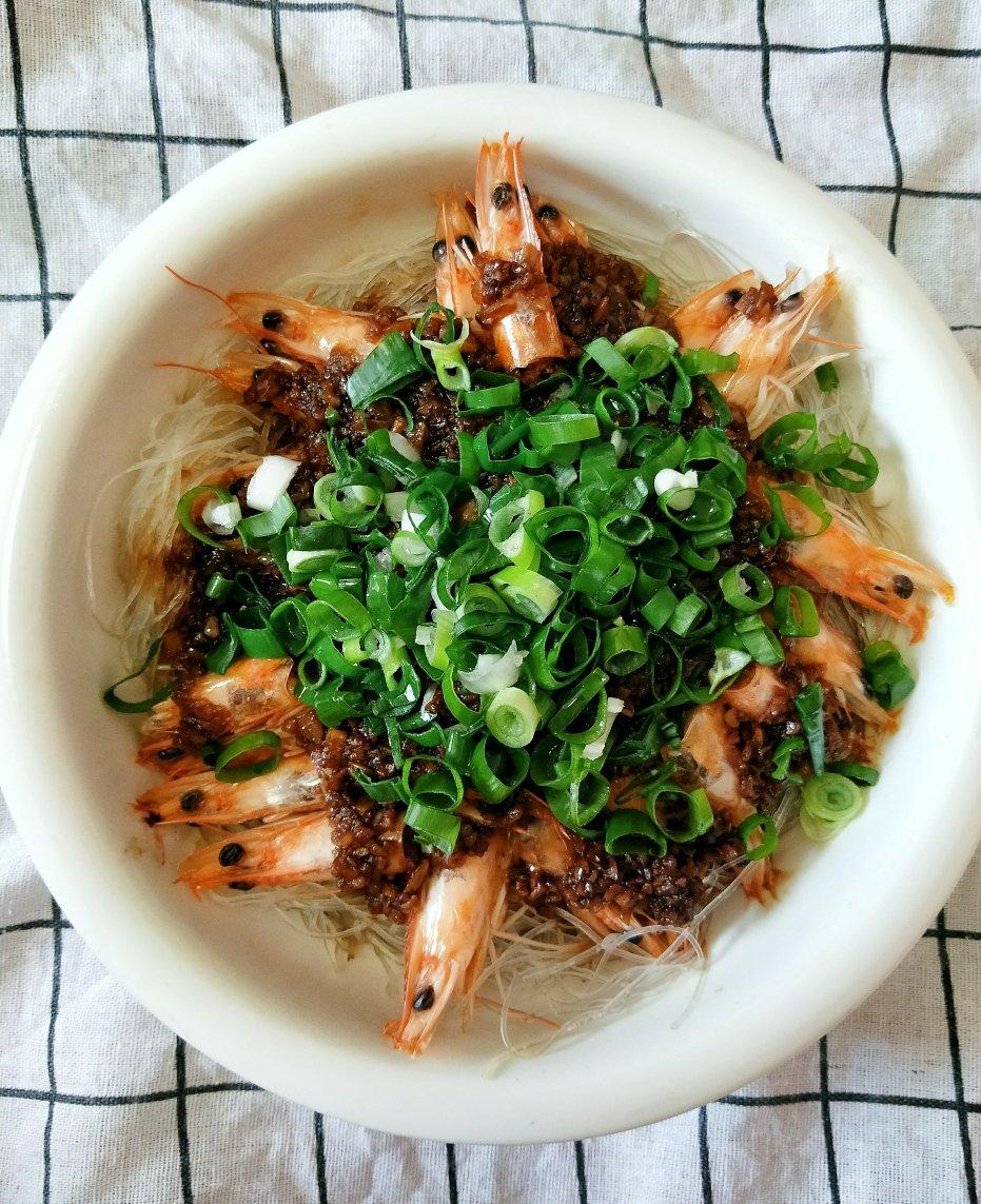 蒜蓉粉丝蒸虾