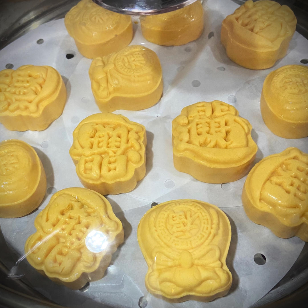 自带美颜的南瓜饼㊙️蒸后不变形💯软糯好吃