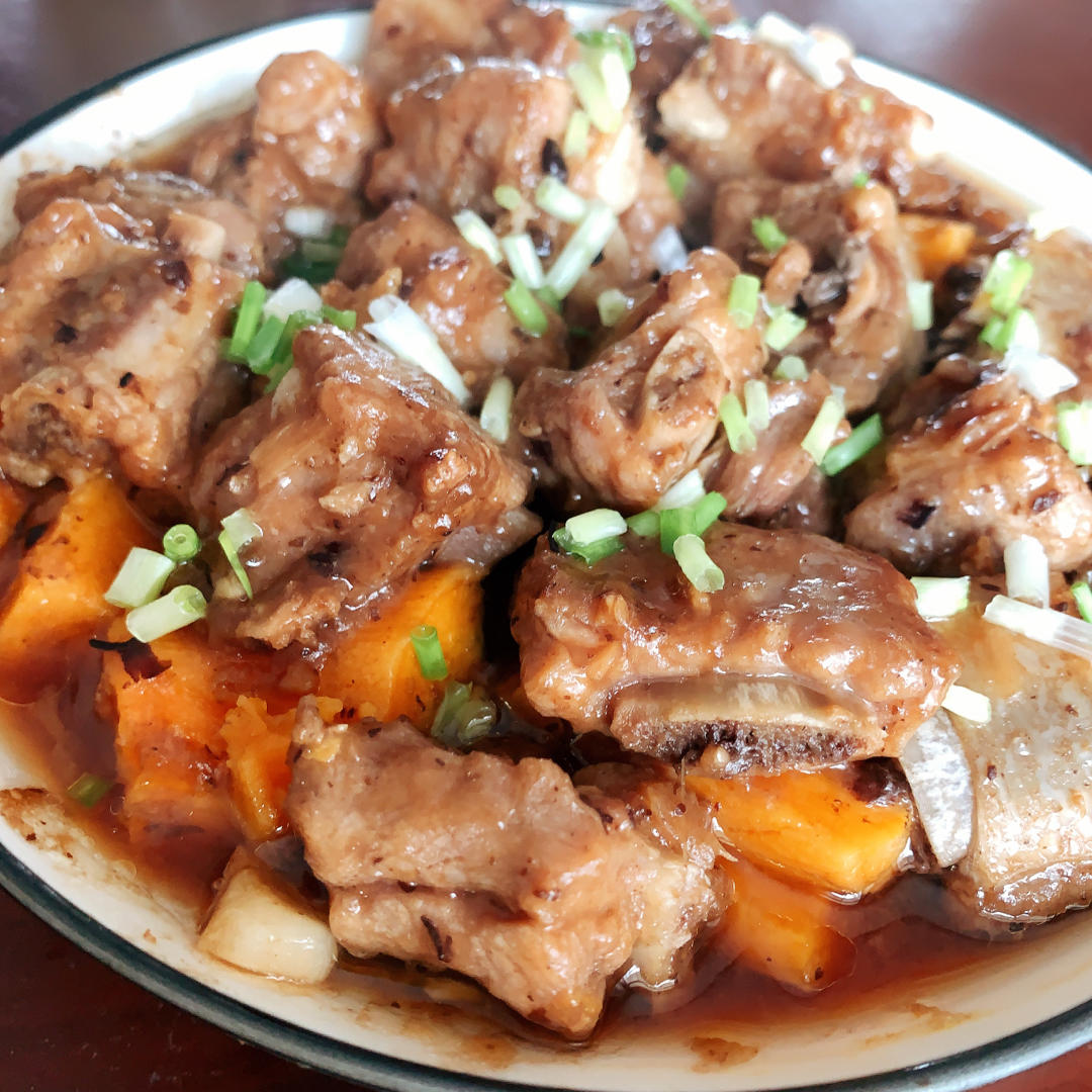 家常菜～豉汁蒸排骨