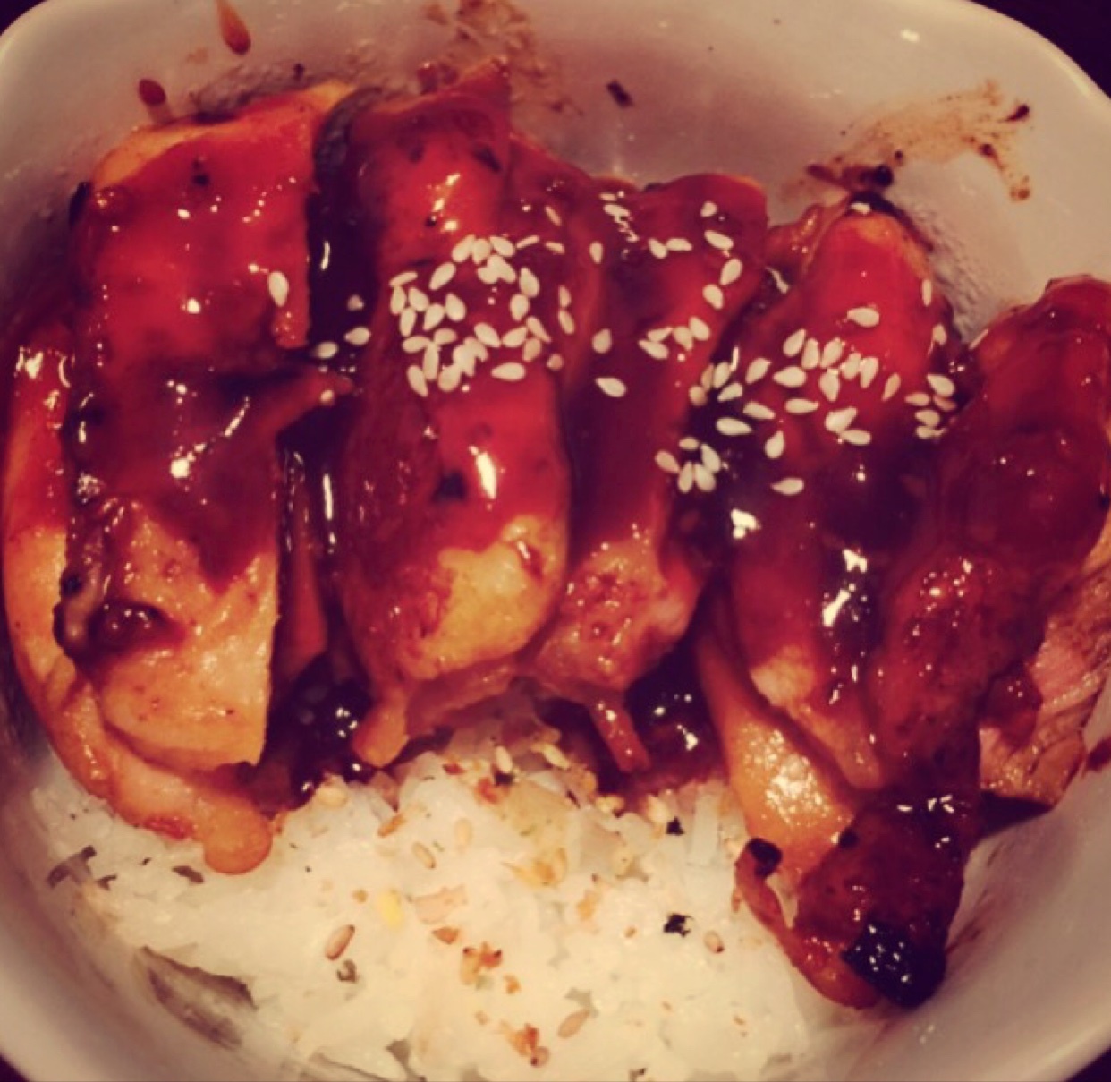 照烧鸡腿饭