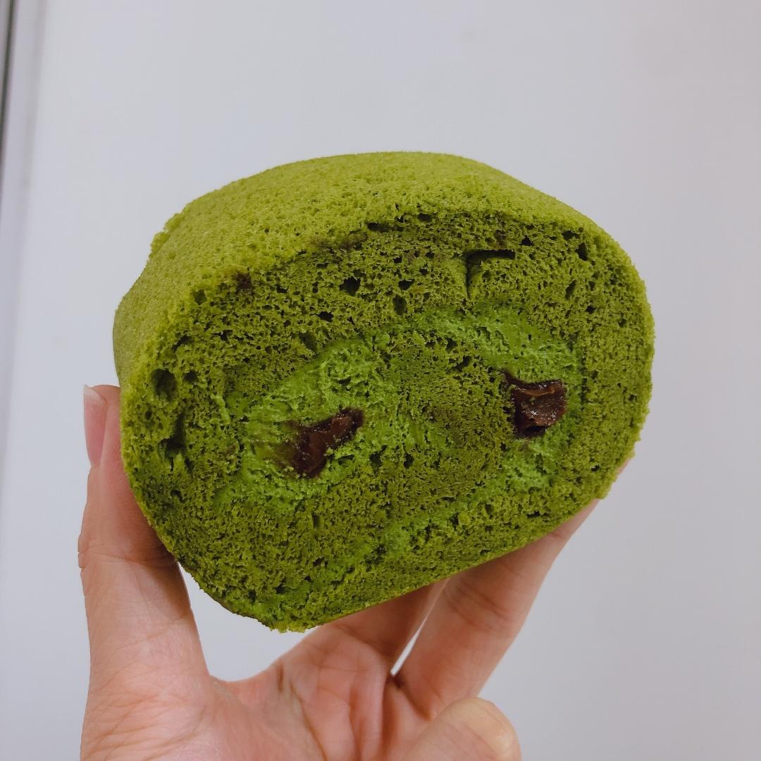 抹茶奶油蛋糕卷，一抹，倾心