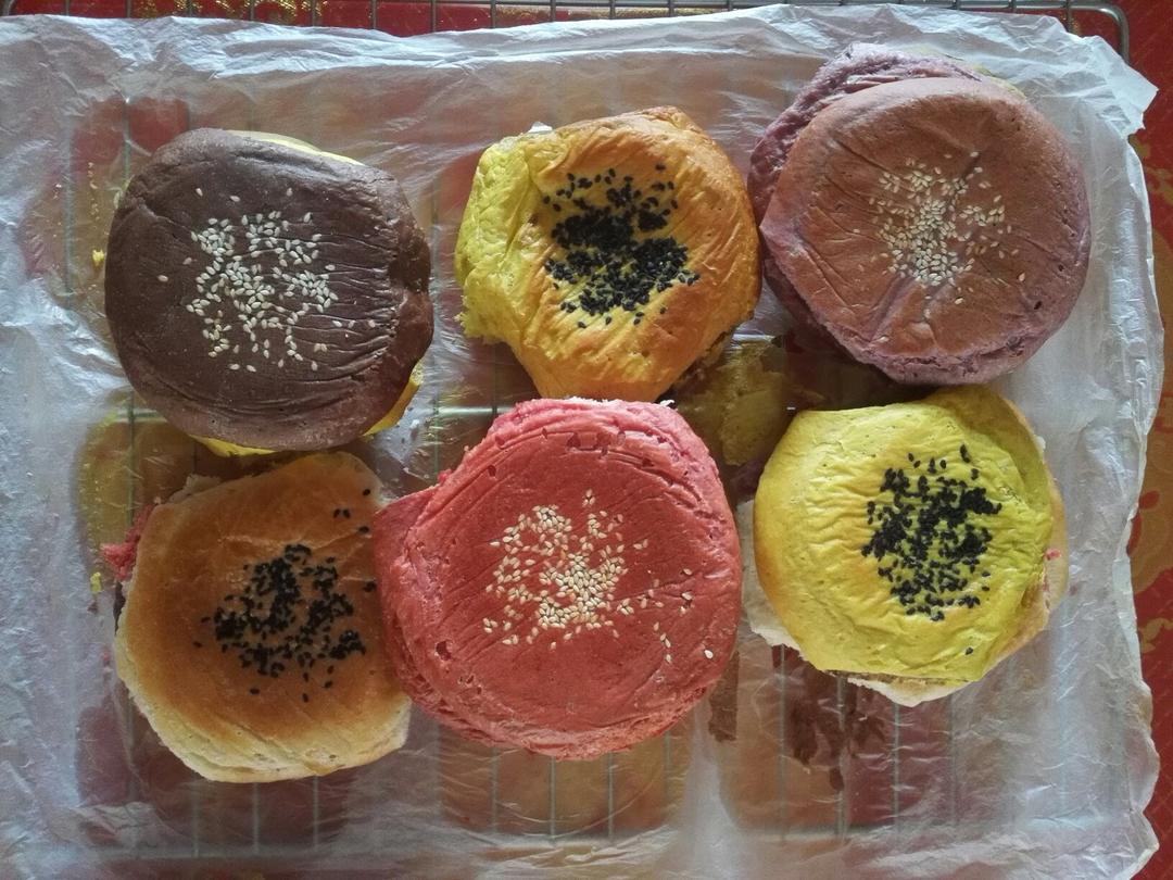 日式和风红豆包