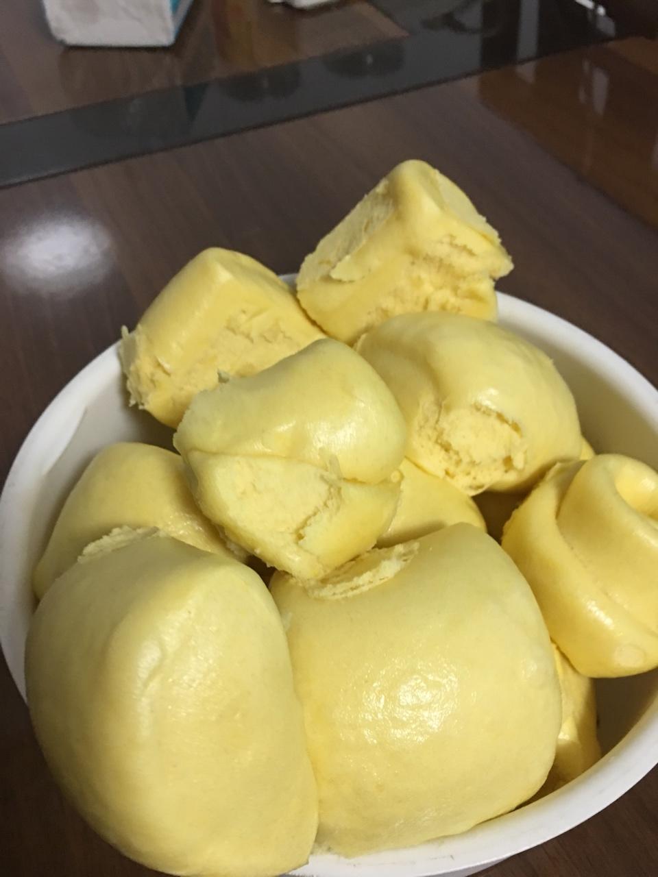 新手也可以--详解如何做出人见人爱、金黄的南瓜馒头