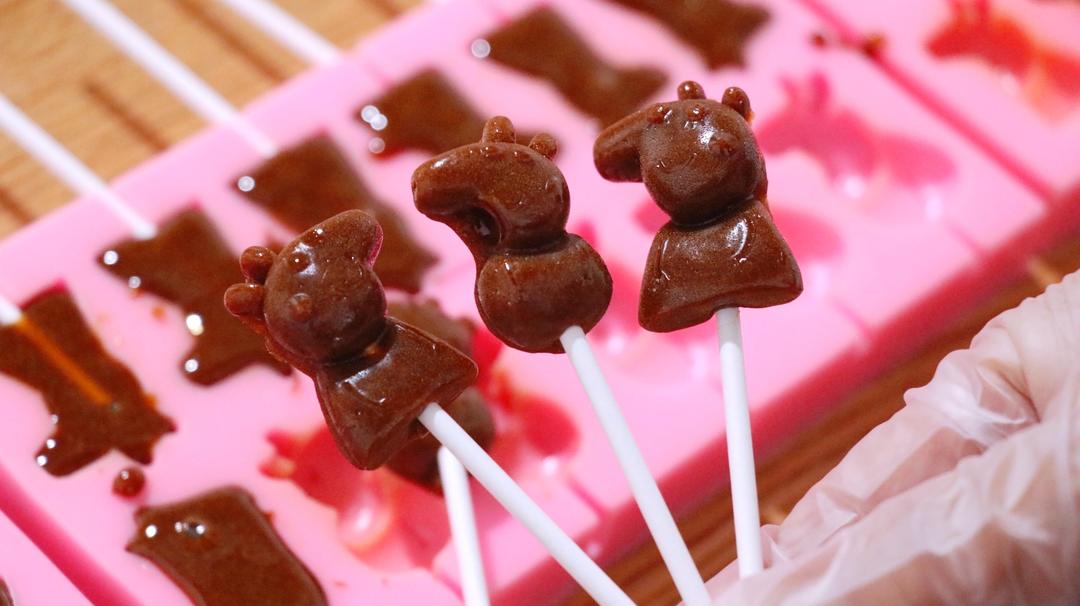 秋梨膏棒棒糖 润肺止咳的做法