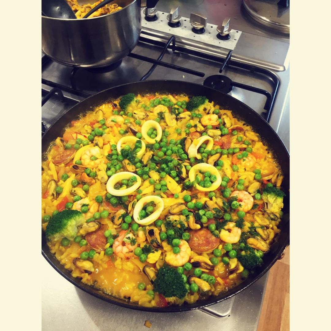 【曼食慢语】Seafood Paella 西班牙海鲜饭