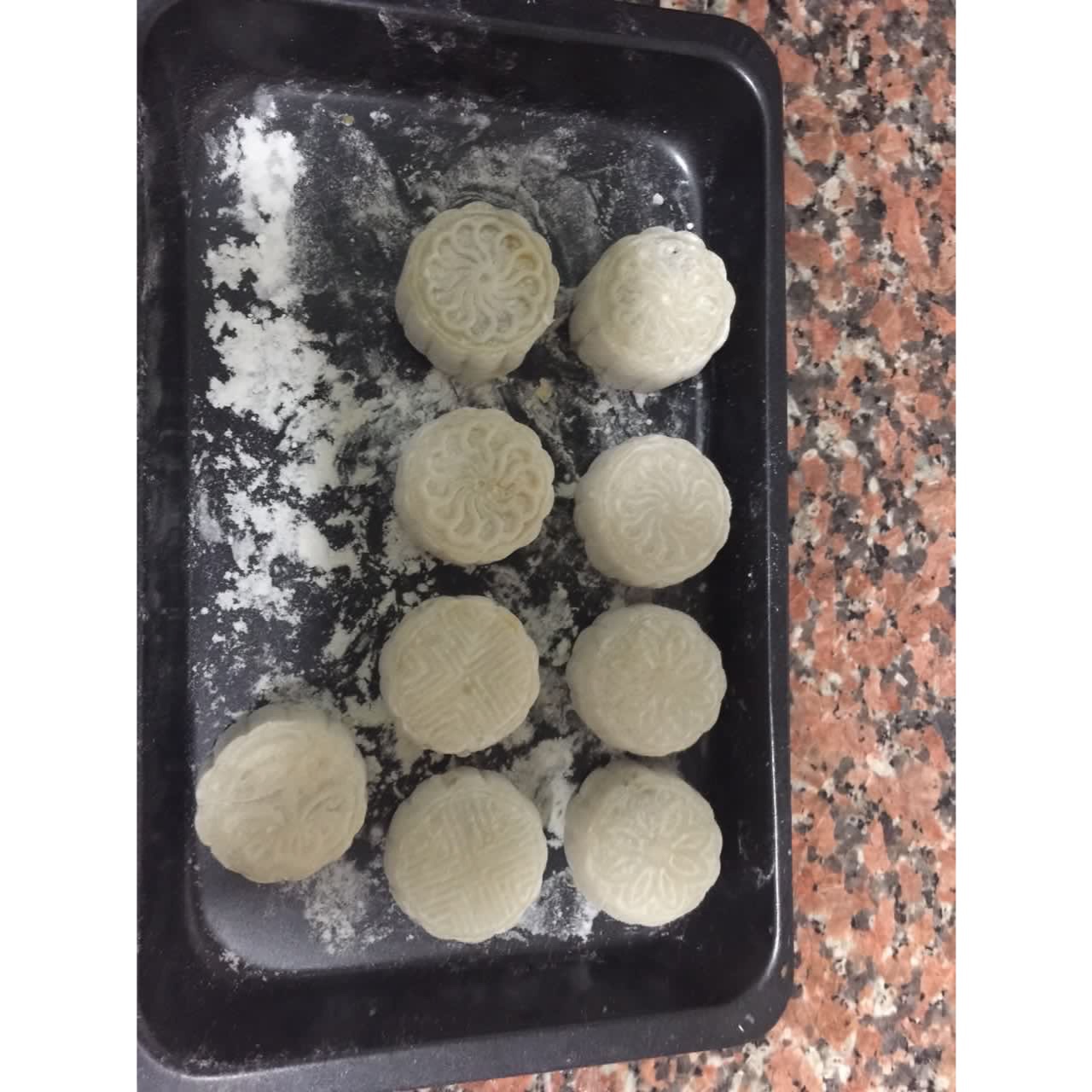 《Tinrry下午茶》冰皮月饼（奶黄馅）