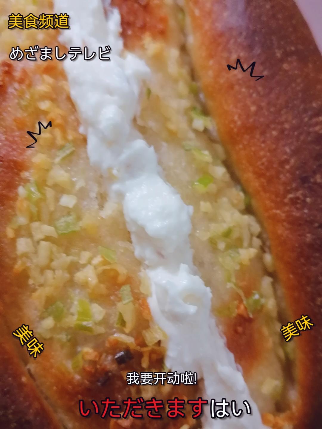 【复刻山姆蒜香乳酪软法面包】香气天花板！