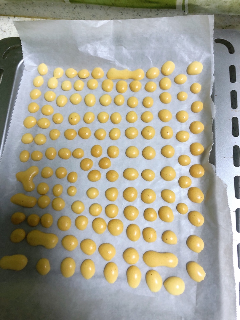 宝宝蛋黄溶豆做法