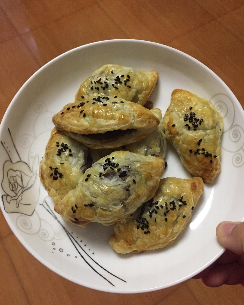 豆沙酥 简易蛋挞皮版