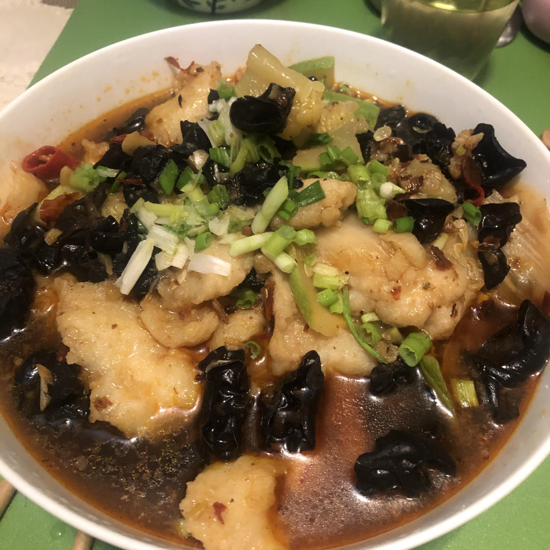 川香水煮巴沙鱼