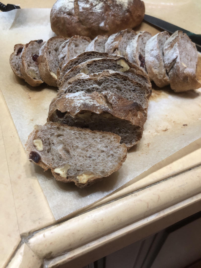 全麦核桃包～软欧包