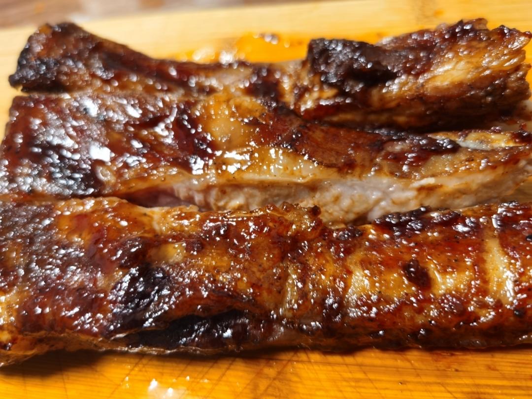 烤箱版美式BBQ的爆赞烤肋排