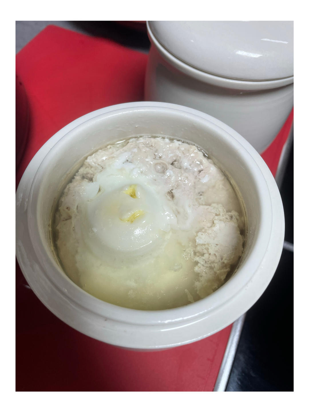 蒸肉饼汤（嫩如豆腐的肉饼饼）