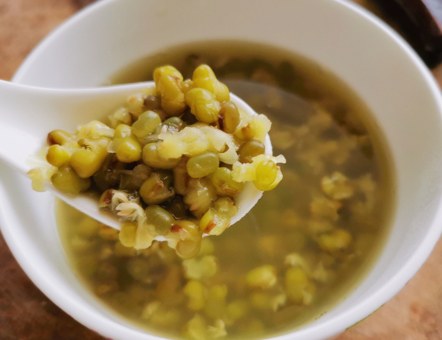 绿豆汤（粒粒开花，软糯流沙，超级省火🔥）的做法