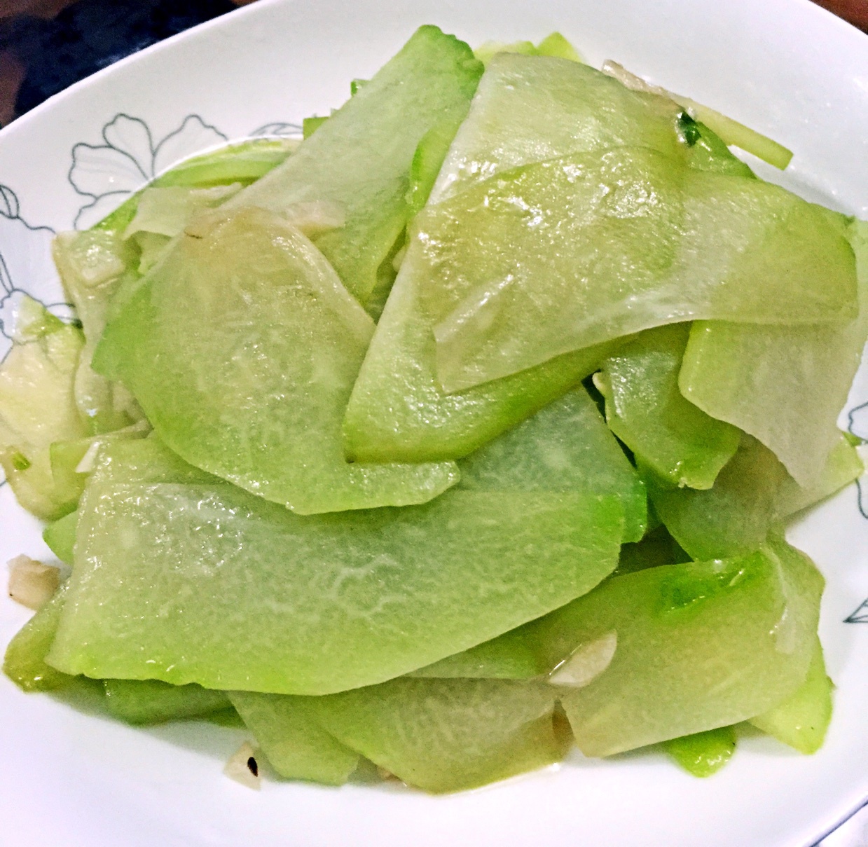 清炒佛手瓜