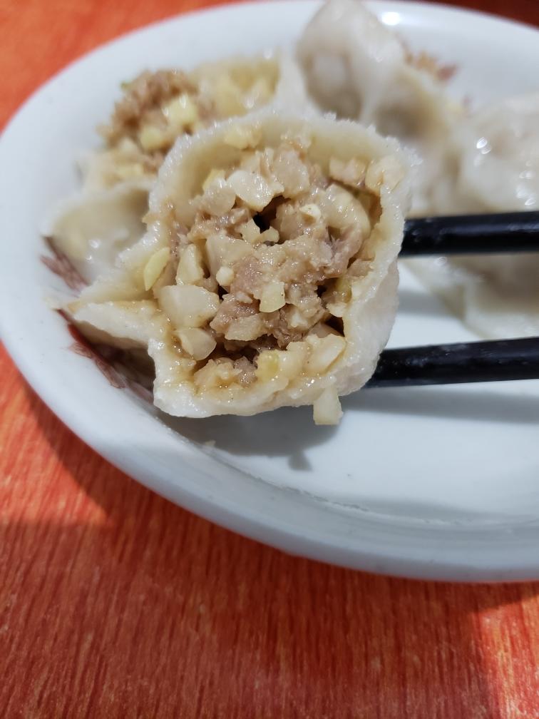 花生肉馅饺子