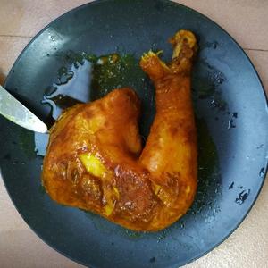 电饭煲姜黄粉焗鸡的做法 步骤3