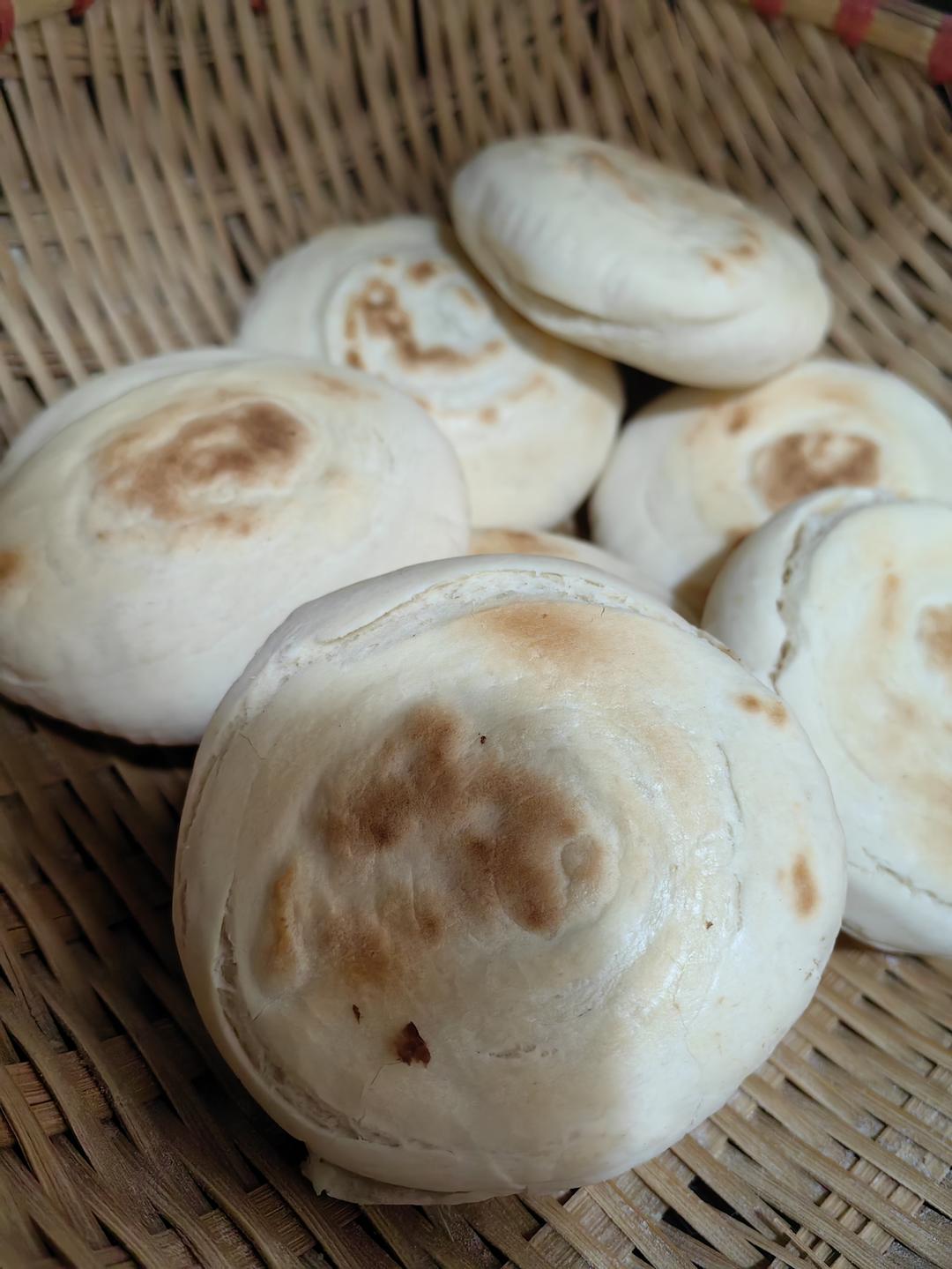 肉夹馍(白吉馍的制作)