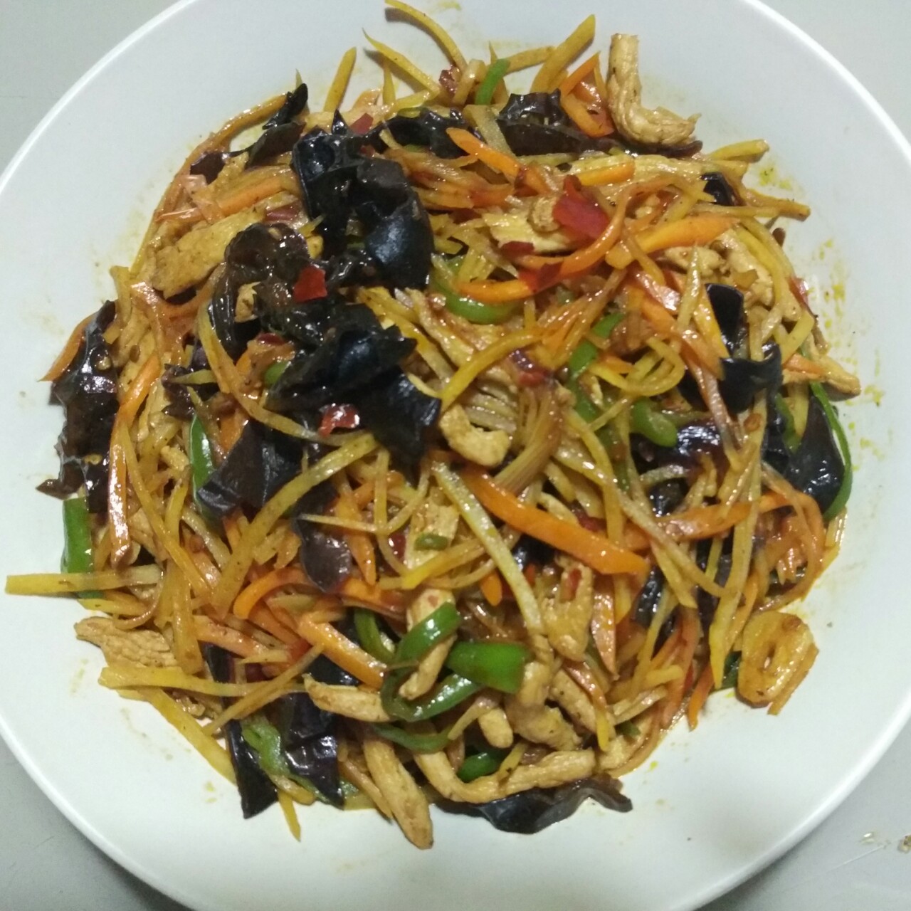 鱼香肉丝