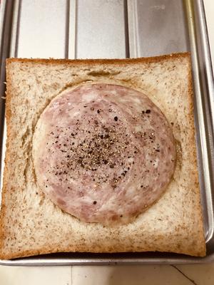 快手早餐-香酥爆浆的啤酒芝士蛋三明治的做法 步骤3