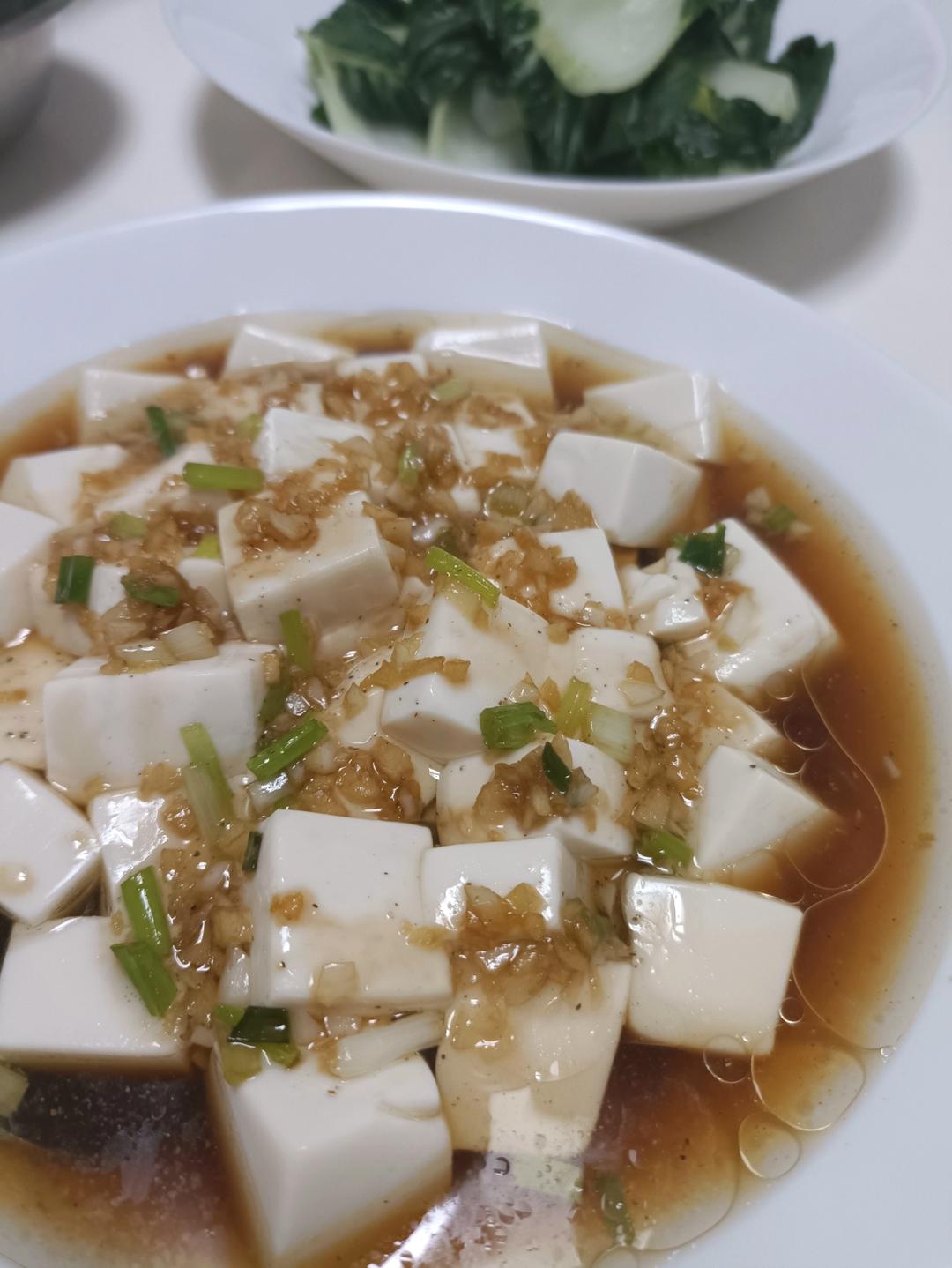 凉拌豆腐/小葱拌豆腐