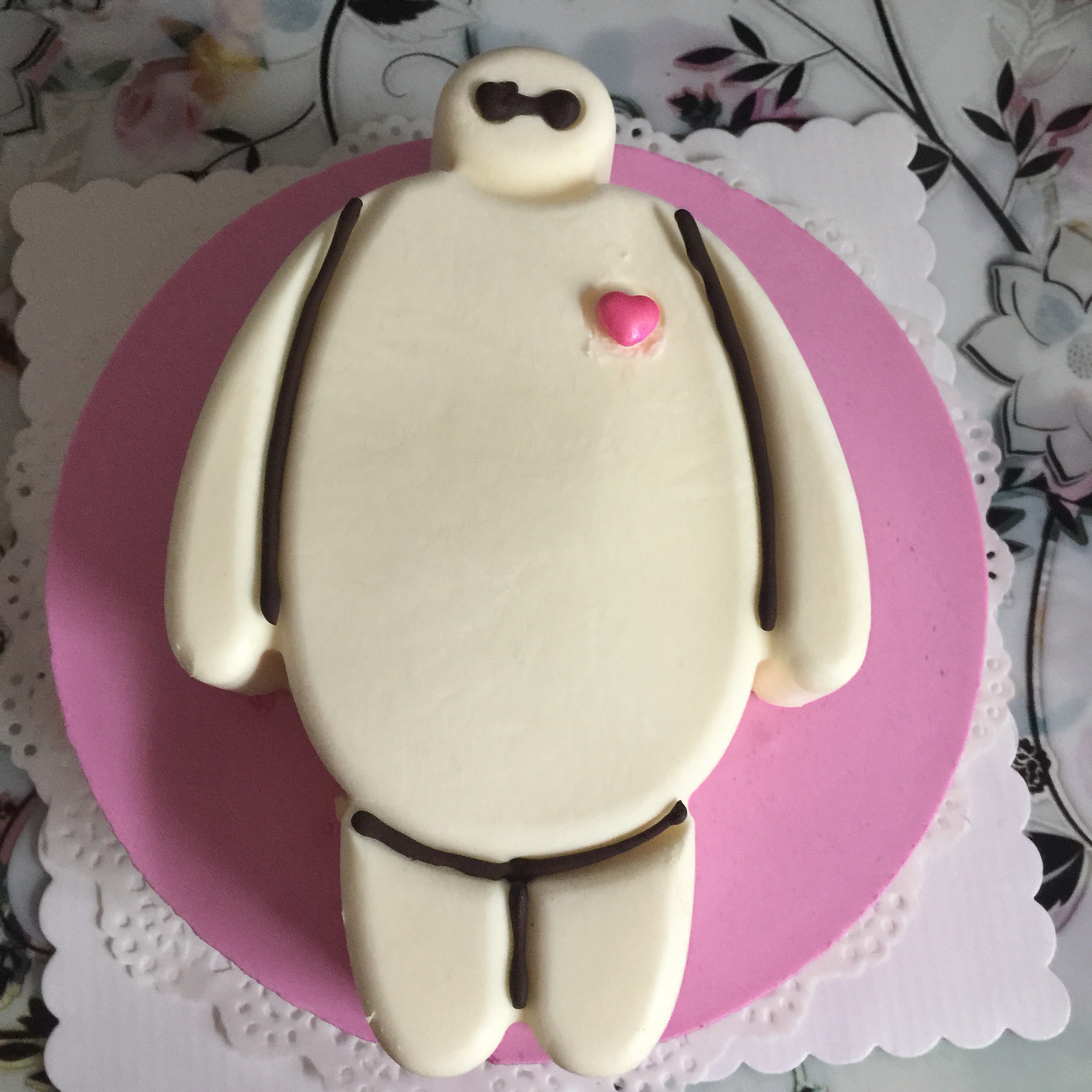 大白酸奶芝士慕斯~Baymax同学永不过气！