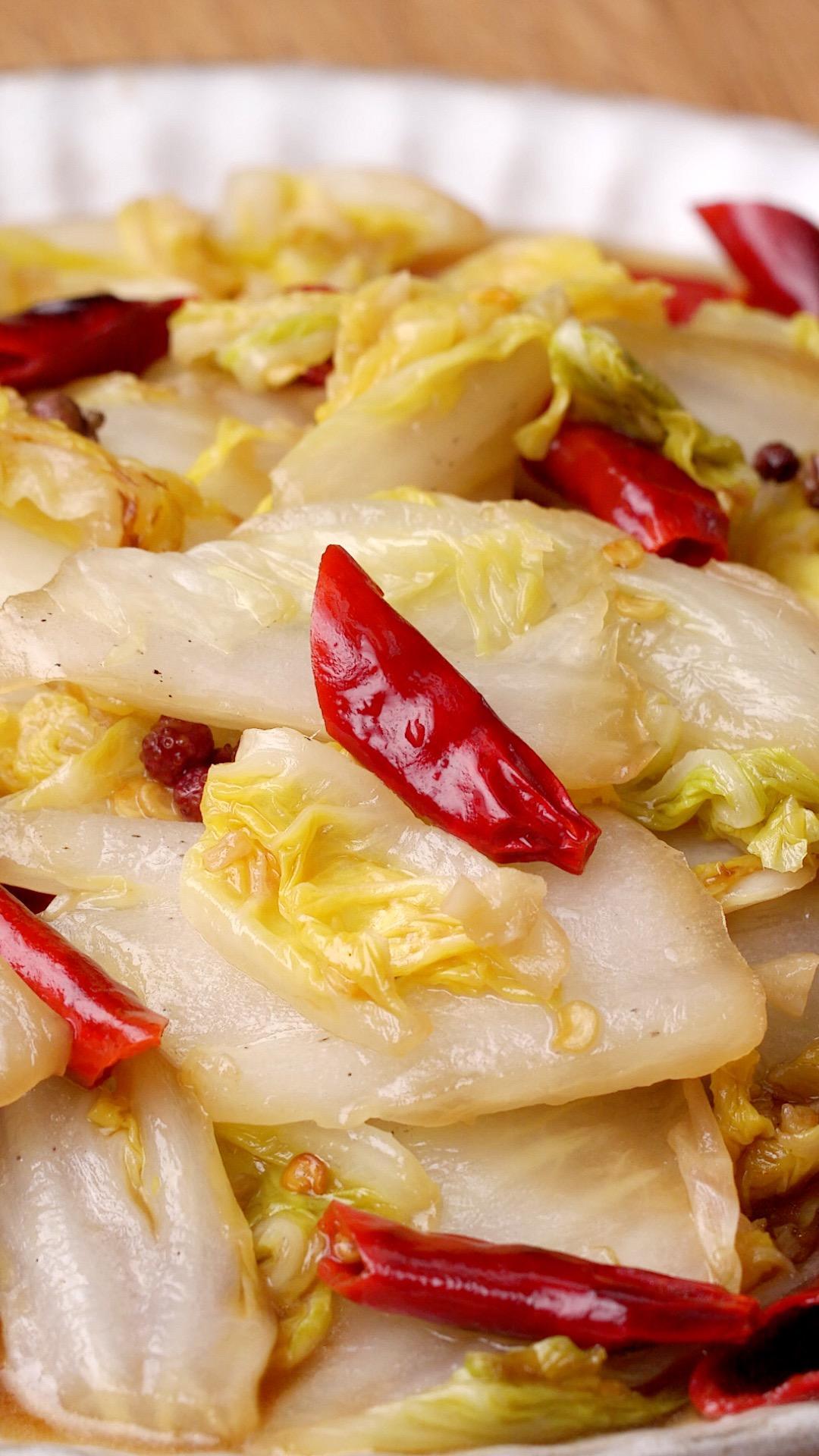 酸辣白菜的做法