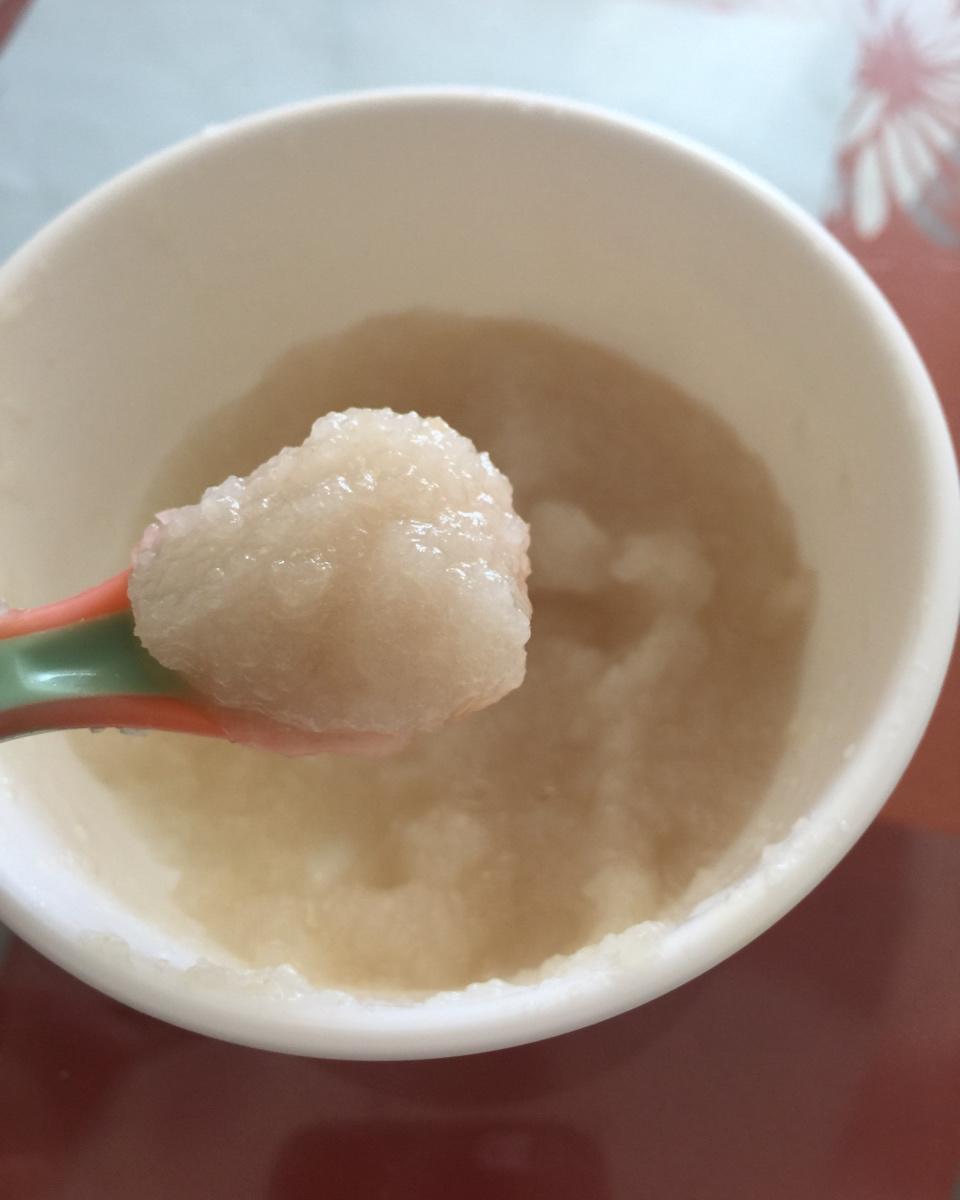 宝宝食疗—止咳清肺果泥