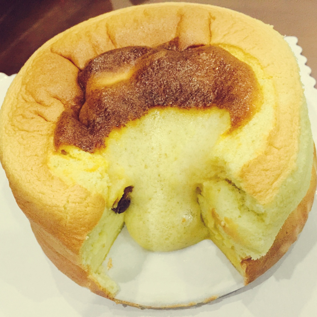 日本半熟凹蛋糕