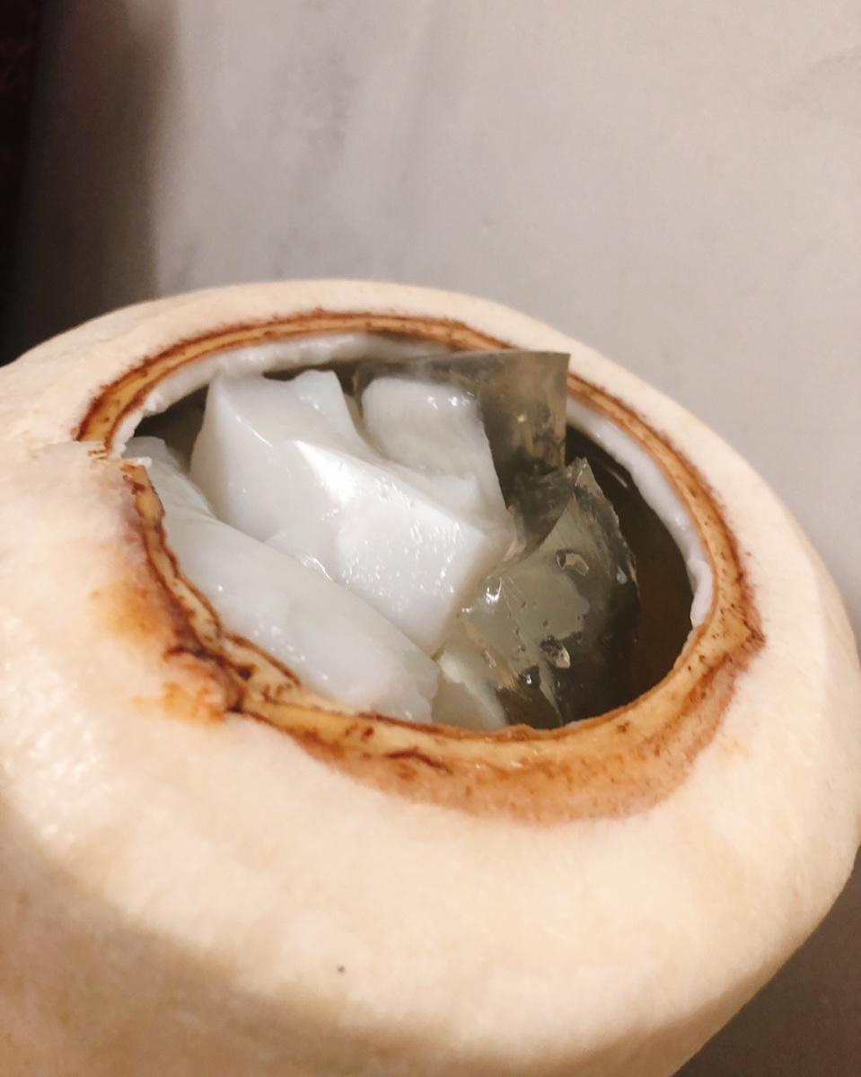 一整颗椰子冻