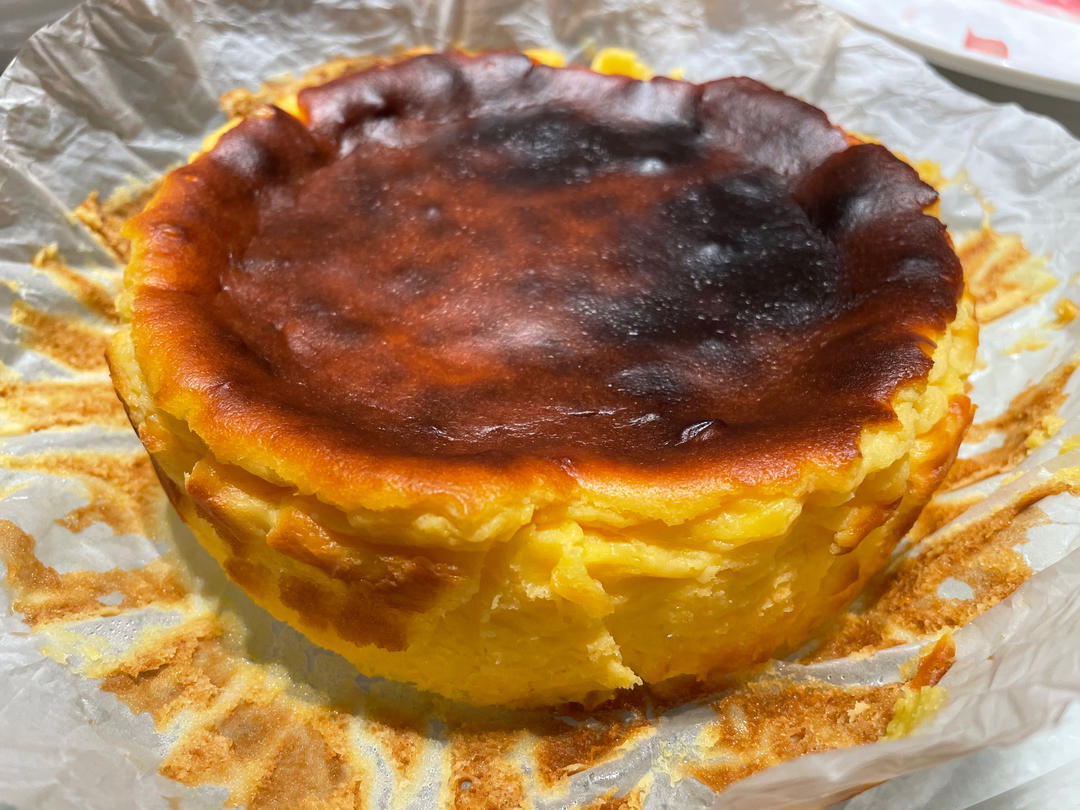 巴斯克芝士蛋糕『最简单的蛋糕』零失败🔥芝士控