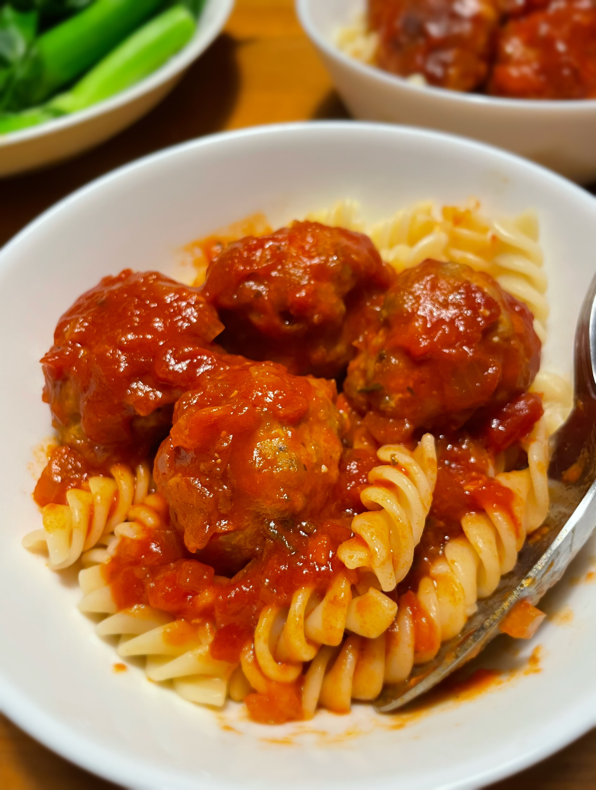 西餐58:  pasta with meat balls in tomato sauce番茄牛肉丸的做法 步骤5