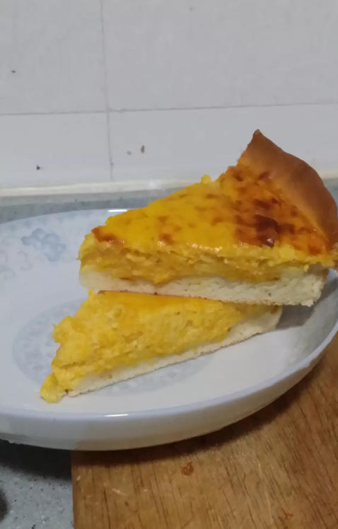 秋季时令小甜品——奶香南瓜派