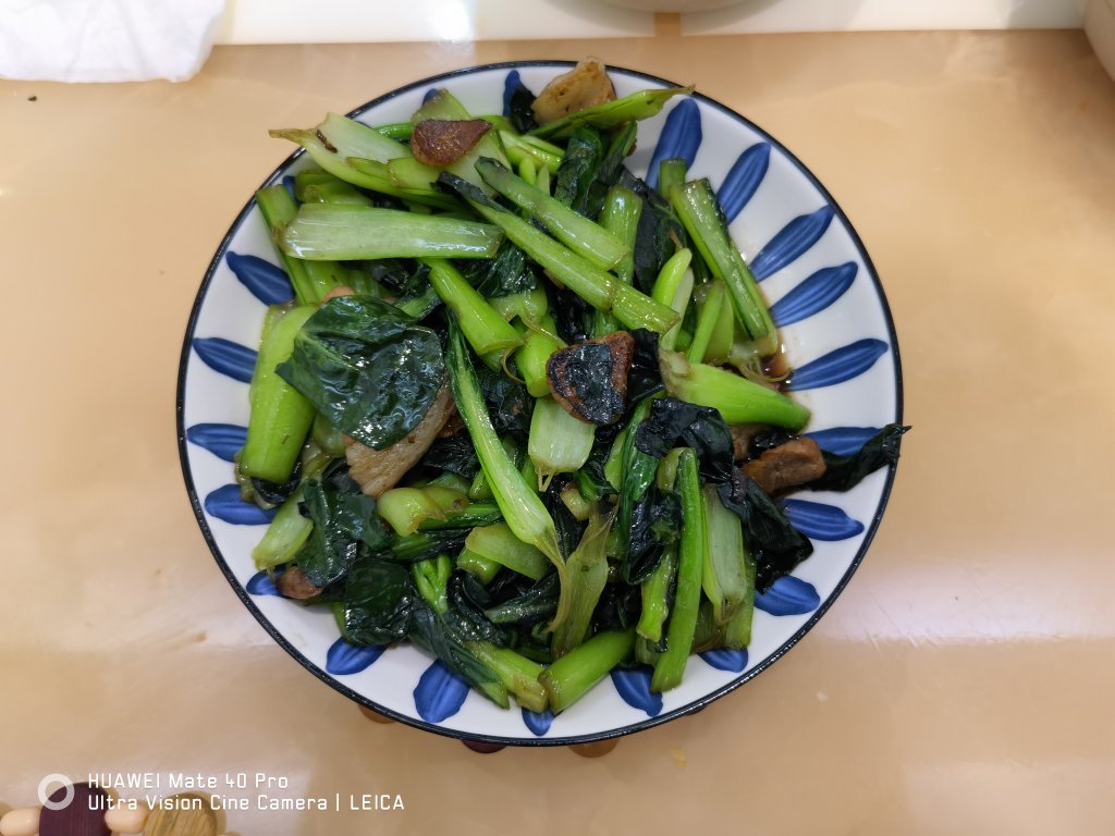 苔菜炒肉