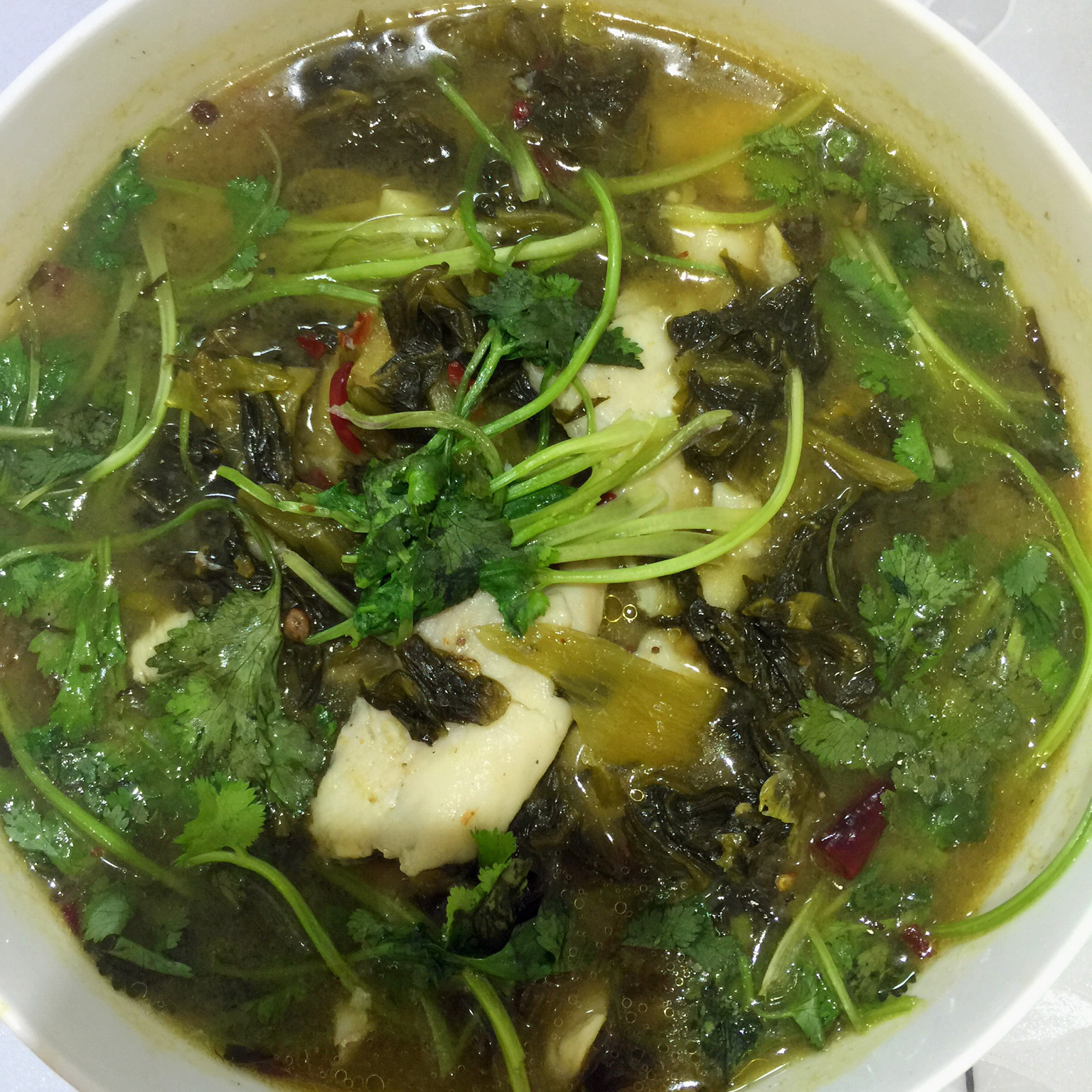 酸菜鱼（不易失手）
