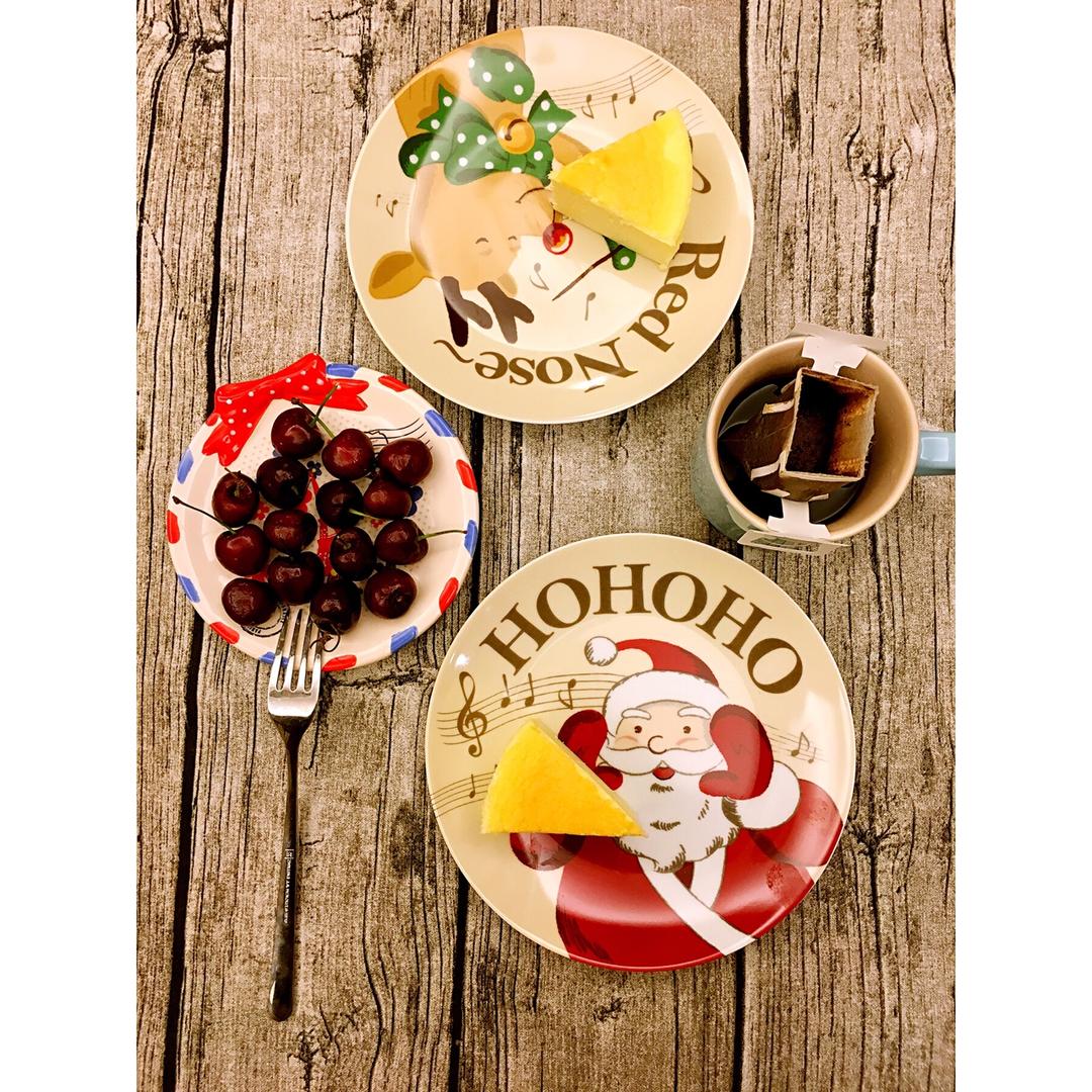 轻乳酪芝士蛋糕6寸#皮黑森林#