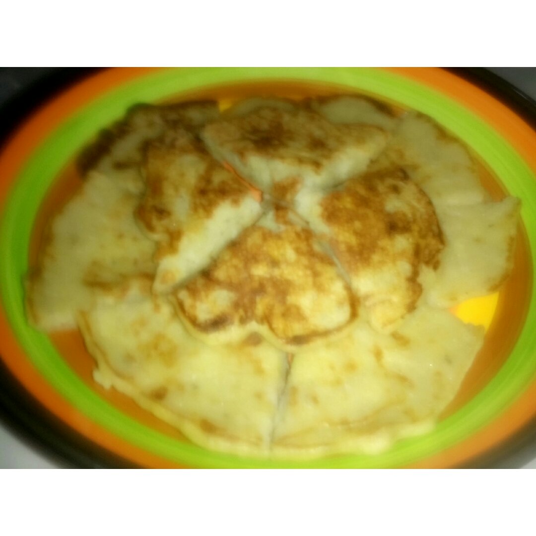 【减脂早餐】无油香蕉松饼（超简单）