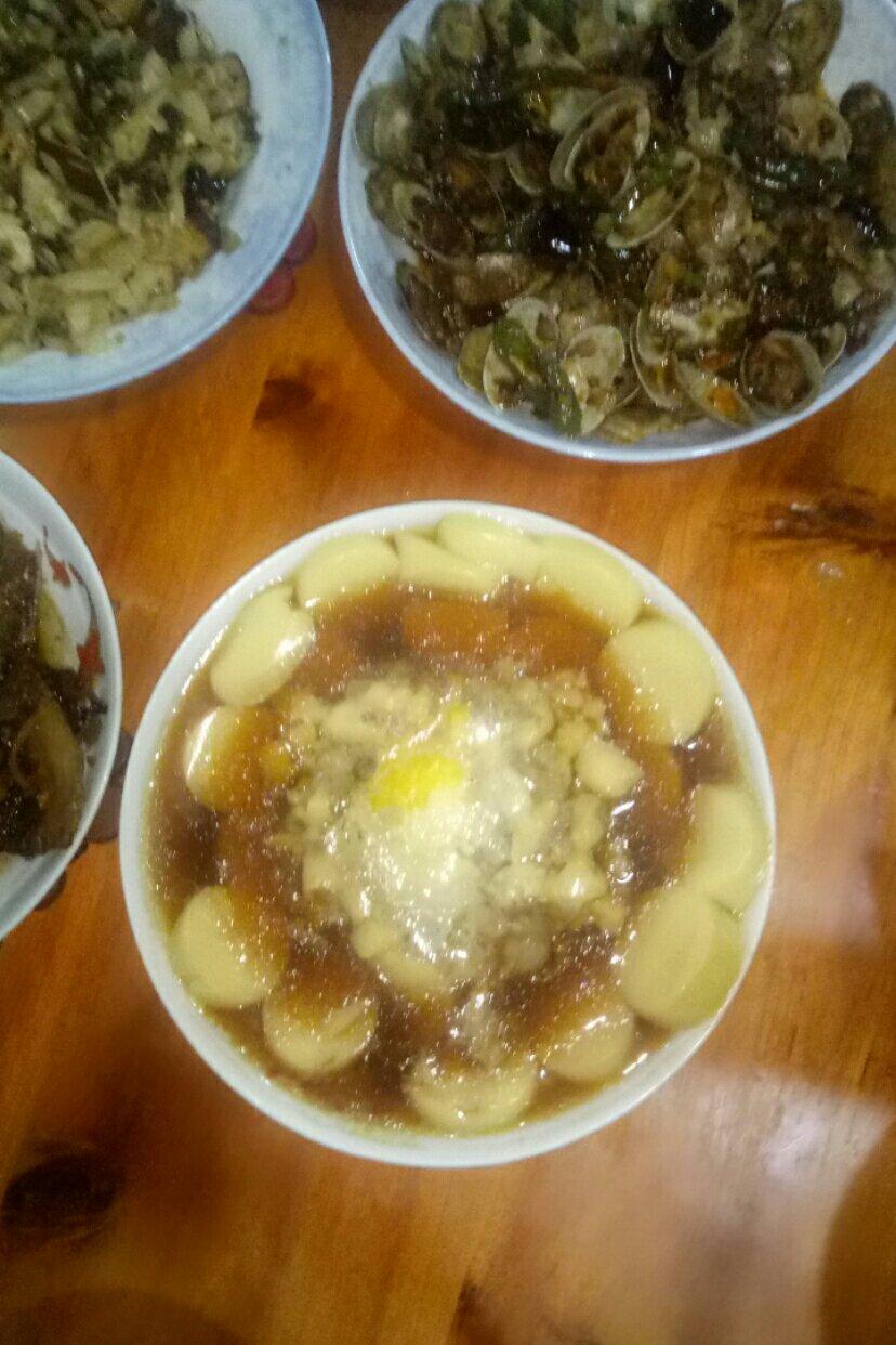 日本豆腐蒸肉蛋