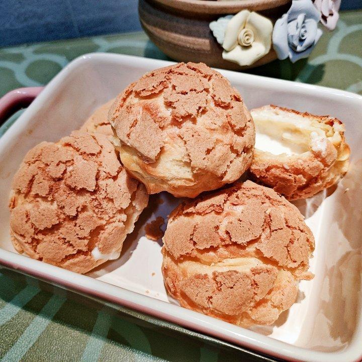 低油版酥皮泡芙（超酥脆）