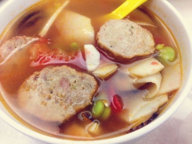 蚕豆杂蔬汤